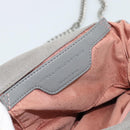 Stella MacCartney Chain Farabella Mini Bag Polyester 2way Gray Auth 191251A-21