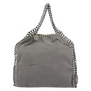Stella MacCartney Chain Farabella Mini Bag Polyester 2way Gray Auth 191251A-13