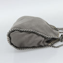 Stella MacCartney Chain Farabella Mini Bag Polyester 2way Gray Auth 191251A-4