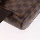 LOUIS VUITTON Damier Ebene Geronimos Shoulder Bag N51994 LV Auth 191255-17