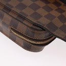 LOUIS VUITTON Damier Ebene Geronimos Shoulder Bag N51994 LV Auth 191255-18