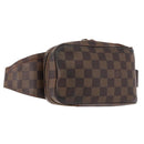 LOUIS VUITTON Damier Ebene Geronimos Shoulder Bag N51994 LV Auth 191255-1