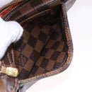 LOUIS VUITTON Damier Ebene Geronimos Shoulder Bag N51994 LV Auth 191255-21