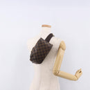 LOUIS VUITTON Damier Ebene Geronimos Shoulder Bag N51994 LV Auth 191255-23