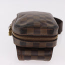 LOUIS VUITTON Damier Ebene Geronimos Shoulder Bag N51994 LV Auth 191255-3