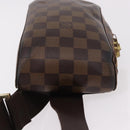 LOUIS VUITTON Damier Ebene Geronimos Shoulder Bag N51994 LV Auth 191255-4