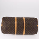 LOUIS VUITTON Monogram Keepall Bandouliere 55 Boston Bag M41414 LV Auth 191259A-7