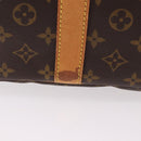 LOUIS VUITTON Monogram Keepall Bandouliere 55 Boston Bag M41414 LV Auth 191259A-5