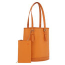 LOUIS VUITTON Epi Bucket PM Shoulder Bag Orange Mandarin M5899H LV Auth 191260V-1