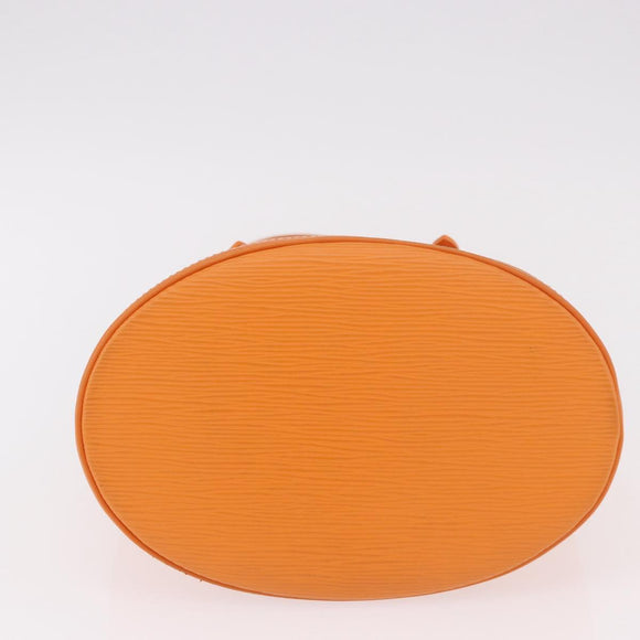LOUIS VUITTON Epi Bucket PM Shoulder Bag Orange Mandarin M5899H LV Auth 191260V