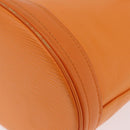 LOUIS VUITTON Epi Bucket PM Shoulder Bag Orange Mandarin M5899H LV Auth 191260V-18