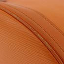 LOUIS VUITTON Epi Bucket PM Shoulder Bag Orange Mandarin M5899H LV Auth 191260V-9