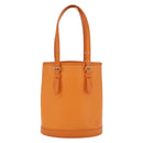 LOUIS VUITTON Epi Bucket PM Shoulder Bag Orange Mandarin M5899H LV Auth 191260V-13