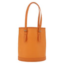 LOUIS VUITTON Epi Bucket PM Shoulder Bag Orange Mandarin M5899H LV Auth 191260V-2