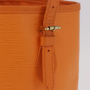 LOUIS VUITTON Epi Bucket PM Shoulder Bag Orange Mandarin M5899H LV Auth 191260V-3