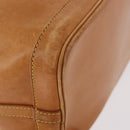 LOUIS VUITTON Nomad Mini Noe Hand Bag Leather Beige M43528 LV Auth 191261A-16