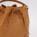 LOUIS VUITTON Nomad Mini Noe Hand Bag Leather Beige M43528 LV Auth 191261A-11