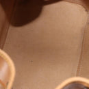 LOUIS VUITTON Nomad Mini Noe Hand Bag Leather Beige M43528 LV Auth 191261A-12
