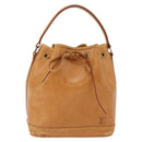 LOUIS VUITTON Nomad Mini Noe Hand Bag Leather Beige M43528 LV Auth 191261A-13