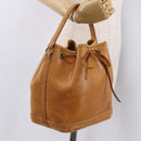LOUIS VUITTON Nomad Mini Noe Hand Bag Leather Beige M43528 LV Auth 191261A-20