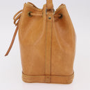LOUIS VUITTON Nomad Mini Noe Hand Bag Leather Beige M43528 LV Auth 191261A-3