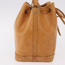 LOUIS VUITTON Nomad Mini Noe Hand Bag Leather Beige M43528 LV Auth 191261A-4