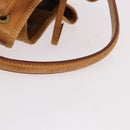 LOUIS VUITTON Nomad Mini Noe Hand Bag Leather Beige M43528 LV Auth 191261A-7