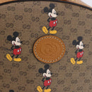 GUCCI Micro GG Supreme Disney Backpack PVC Beige Gold 552884 Auth 191262SAM-16