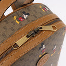 GUCCI Micro GG Supreme Disney Backpack PVC Beige Gold 552884 Auth 191262SAM-17