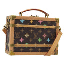 LOUIS VUITTON Monogram Handle Trunk Shoulder Bag 2way LV Auth 191264SM-1