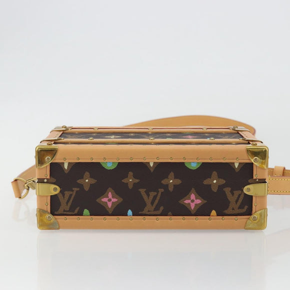 LOUIS VUITTON Monogram Handle Trunk Shoulder Bag 2way LV Auth 191264SM