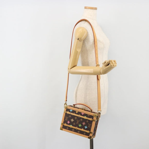 LOUIS VUITTON Monogram Handle Trunk Shoulder Bag 2way LV Auth 191264SM