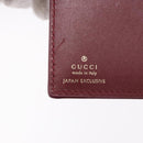 GUCCI Wallet Leather Higuchi Yuko Collaboration Bordeaux 847923 Auth 191265SM-18