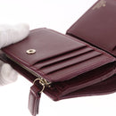 GUCCI Wallet Leather Higuchi Yuko Collaboration Bordeaux 847923 Auth 191265SM-22