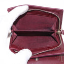 GUCCI Wallet Leather Higuchi Yuko Collaboration Bordeaux 847923 Auth 191265SM-10