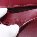 GUCCI Wallet Leather Higuchi Yuko Collaboration Bordeaux 847923 Auth 191265SM-11