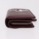 GUCCI Wallet Leather Higuchi Yuko Collaboration Bordeaux 847923 Auth 191265SM-3
