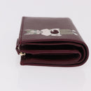 GUCCI Wallet Leather Higuchi Yuko Collaboration Bordeaux 847923 Auth 191265SM-4
