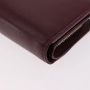GUCCI Wallet Leather Higuchi Yuko Collaboration Bordeaux 847923 Auth 191265SM-14