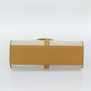 GUCCI Hand Bag Suede Gray Gold 002 1067 Auth 191272V-5