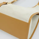 GUCCI Hand Bag Suede Gray Gold 002 1067 Auth 191272V-14