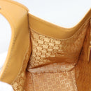 GUCCI Hand Bag Suede Gray Gold 002 1067 Auth 191272V-20