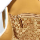 GUCCI Hand Bag Suede Gray Gold 002 1067 Auth 191272V-21