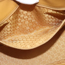 GUCCI Hand Bag Suede Gray Gold 002 1067 Auth 191272V-22