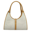 GUCCI Hand Bag Suede Gray Gold 002 1067 Auth 191272V-2