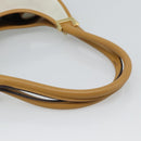 GUCCI Hand Bag Suede Gray Gold 002 1067 Auth 191272V-7