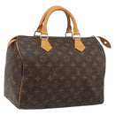 LOUIS VUITTON Monogram Speedy 30 Hand Bag M41526 LV Auth 191275SAV-1