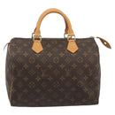 LOUIS VUITTON Monogram Speedy 30 Hand Bag M41526 LV Auth 191275SAV-2
