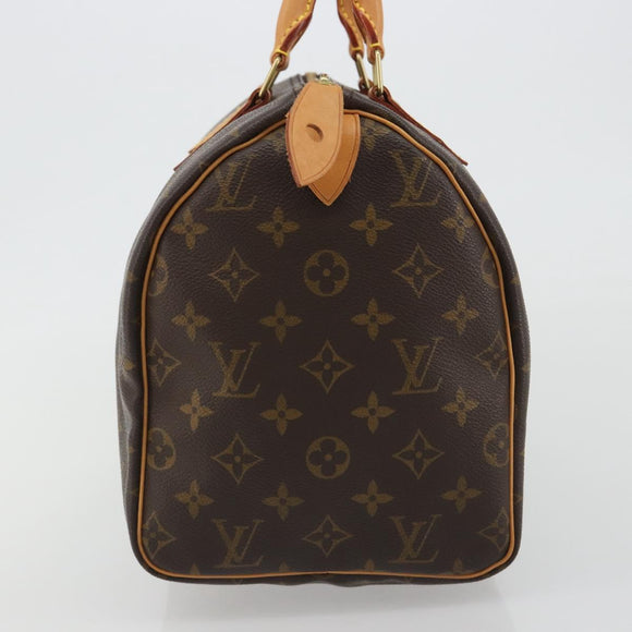 LOUIS VUITTON Monogram Speedy 30 Hand Bag M41526 LV Auth 191275SAV