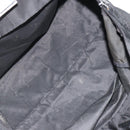 PRADA Boston Bag Nylon Black Silver Auth 191276A-10